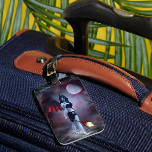 Succubus Fantasy Luggage Tag