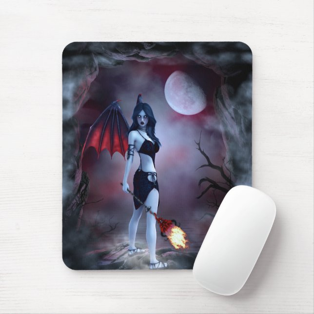 Succubus Fantasy Mouse Pad (With Mouse)