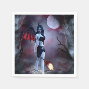 Succubus Fantasy Napkin
