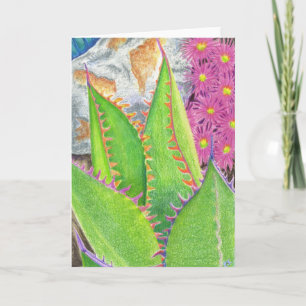 Succulent 3 card