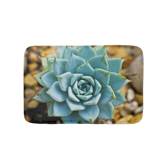 Succulent Bath Mat (Front)