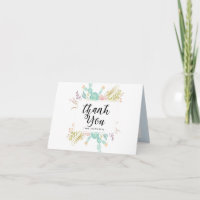 Succulent Bouquet | Thank You Card
