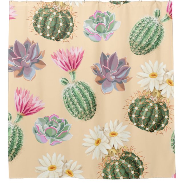 Succulent Cactus: High Detail Pattern (Front)