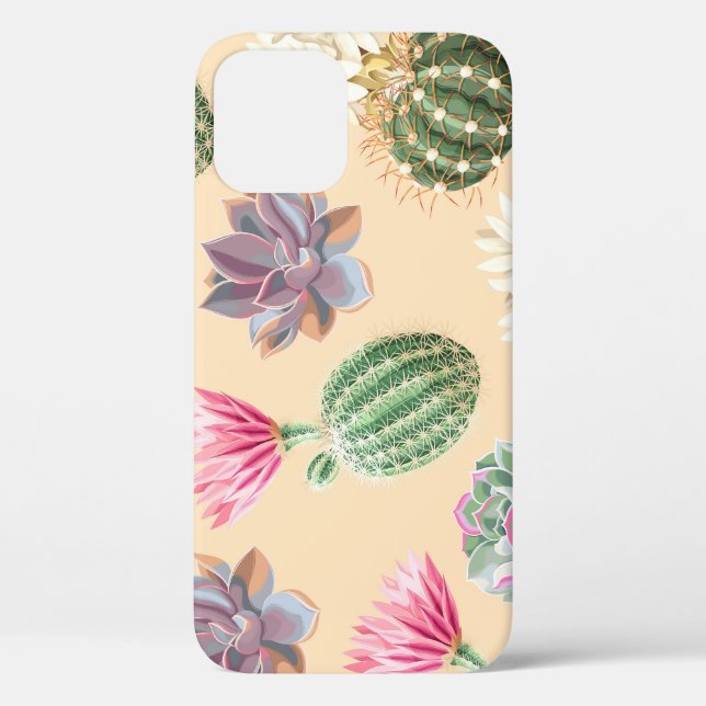 Succulent Cactus: High Detail Pattern Case-Mate iPhone Case (Back)