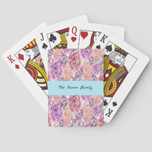 Succulent Design Playing Cards