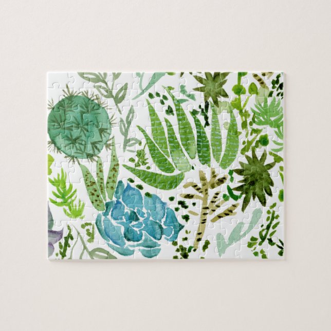 Succulent Field I Jigsaw Puzzle (Horizontal)