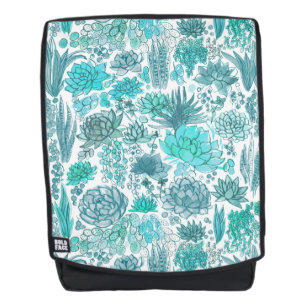 Succulent garden backpack