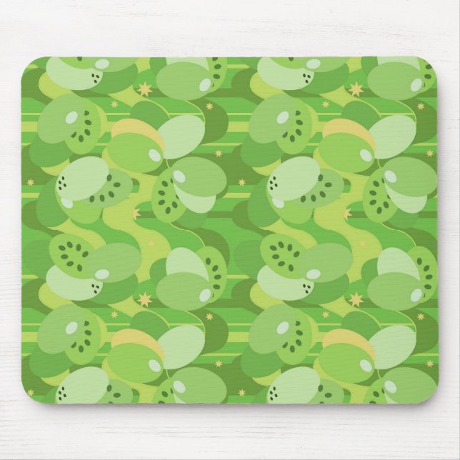 Succulent Green Mouse Pad (Front)