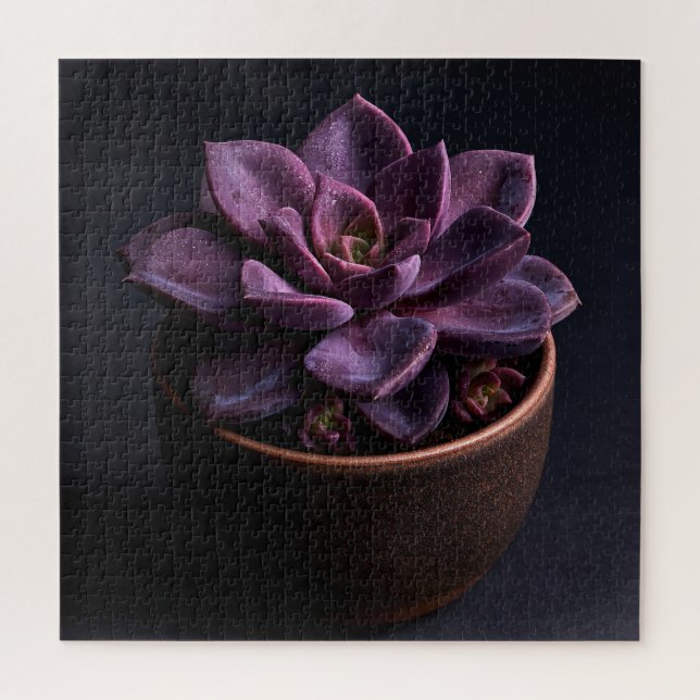 Succulent  jigsaw puzzle (Vertical)