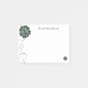 Succulent Personalized Notes