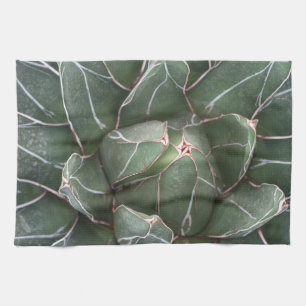 Succulent Plante Photo Serviette à thé