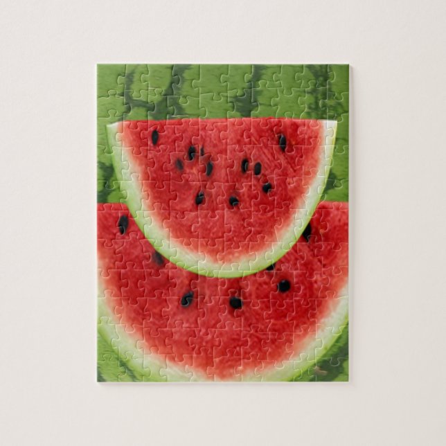 SUCCULENT RED WATERMELONs Jigsaw Puzzle (Vertical)