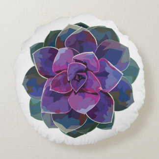 Succulent Round Pillow