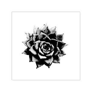 Succulent Self-inking Stamp