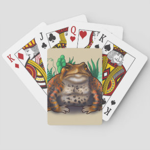 Succulent Toad Playing Cards