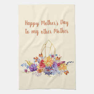 Succulent Watercolors Other Mother's Day  Kitchen Towel
