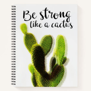 Succulents Be Strong Notebook