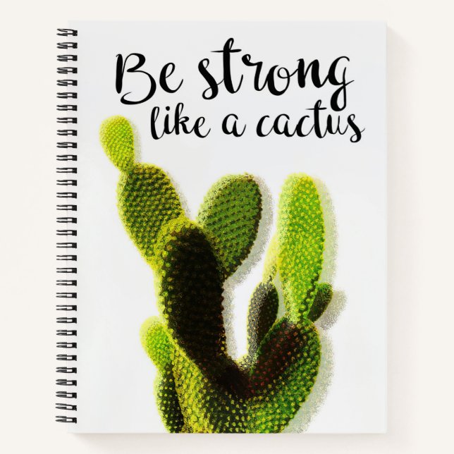 Succulents Be Strong Notebook (Front)