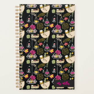 Succulents du planificateur enseignant personnalis