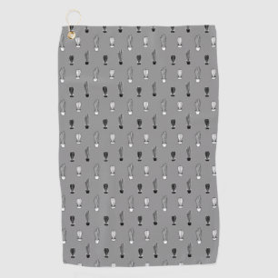 Succulents Garden Lover Gift Gardener Cactus Plant Golf Towel