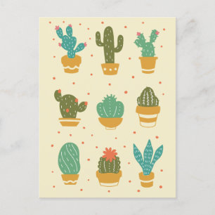 SUCCULENTS GREETING CARD