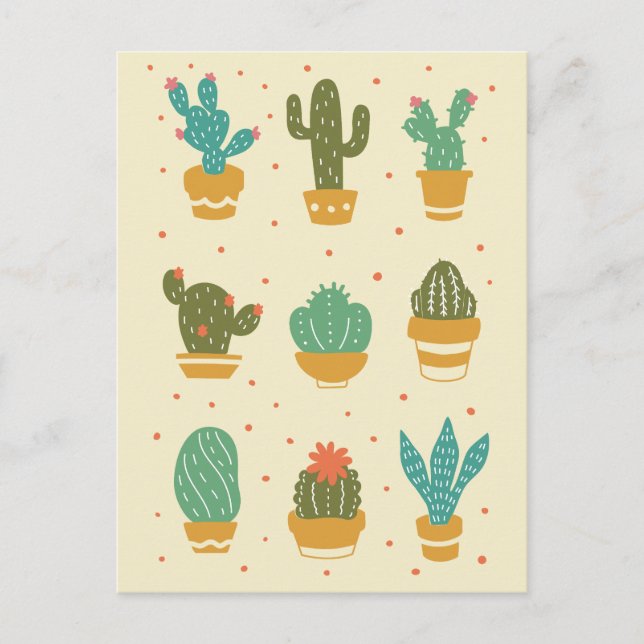 SUCCULENTS GREETING CARD (Front)