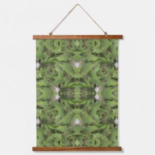 Succulents Hens And Chicks Abstract Hanging Tapestry