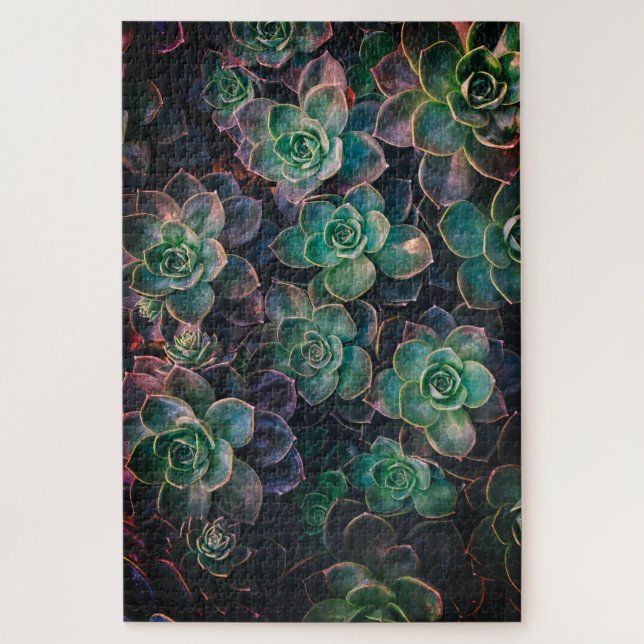 Succulents Jigsaw Puzzle (Vertical)