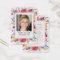 Succulents Photo Funeral Memorial Prayer Card