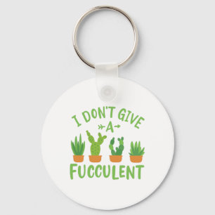 Succulents Plants Keychain
