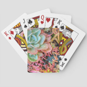 Succulents Playing Cards