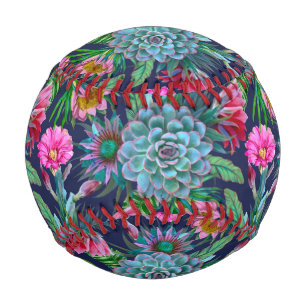 Succulents tropical garden baseball