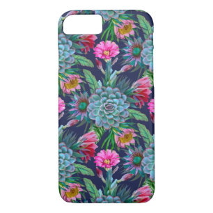 Succulents tropical garden Case-Mate iPhone case