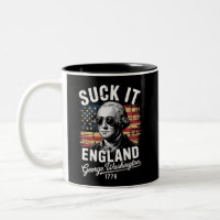 Suck It England 4th of July George Washington 1776
