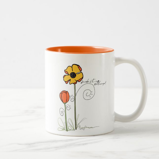 Suck it Up Buttercup Mug (Right)