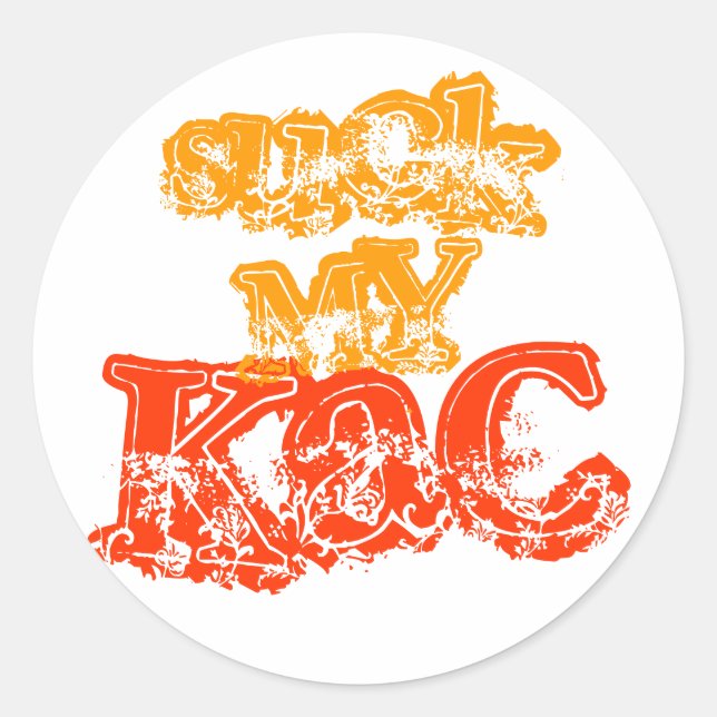 Suck My KaC Sticker (6 pièces) (Devant)