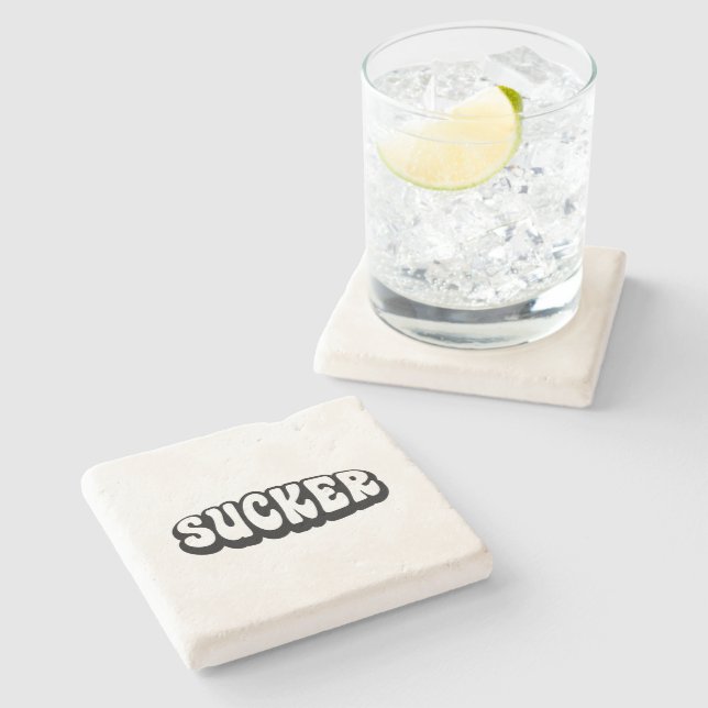 SUCKER STONE COASTER (Side)
