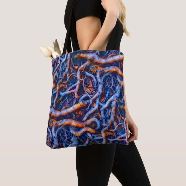 Suckling Nature Tote Bag (Close Up)