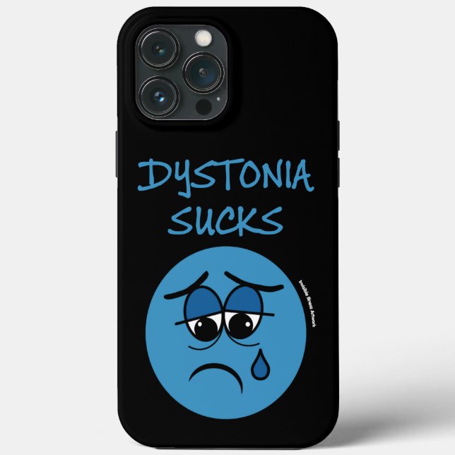 SUCKS...Dystonia Case-Mate iPhone Case (Back)