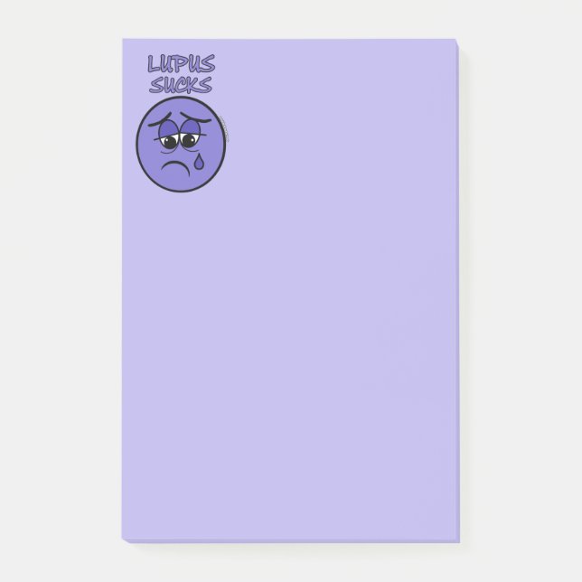 SUCKS...Lupus Post-it Notes (Front)