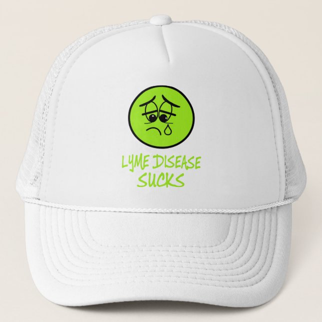 SUCKS...Lyme Trucker Hat (Front)