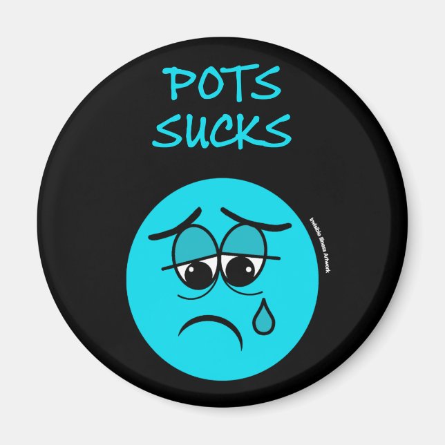 SUCKS...POTS MAGNET (Front)