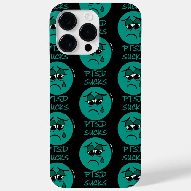 SUCKS...PTSD Case-Mate iPhone CASE (Back)
