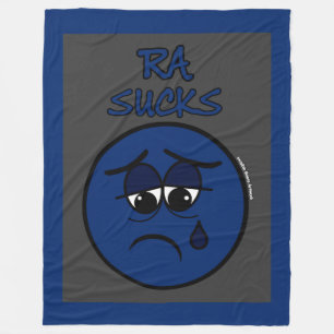 SUCKS...RA FLEECE BLANKET