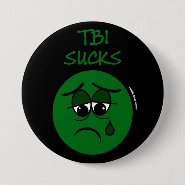 SUCKS...TBI 3 INCH ROUND BUTTON (Front)
