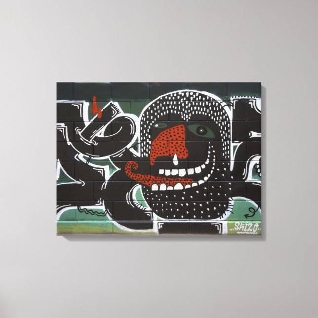 Sucks To Suffer From Persistent Rhinitis Graffiti Canvas Print (Front)