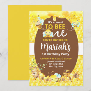 Sucré à être une invitation