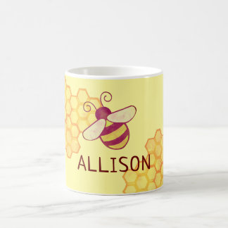 Sucre abeille Nom personnalisé Mug