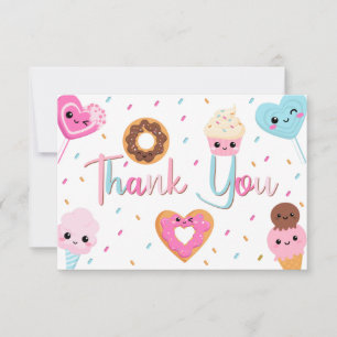 Sucré bonbons arroses Baby shower de Donut Merci