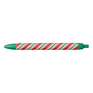 sucre de canne de menthe poivrée rayé stylo de noë